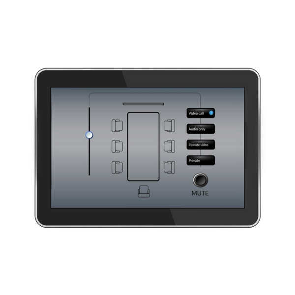 10 CUSTOM CONTROL TOUCH PANEL FOR DESKTOP OR WALL MOUNT USE. CONTROL AHM MATRIX PROCESSORS